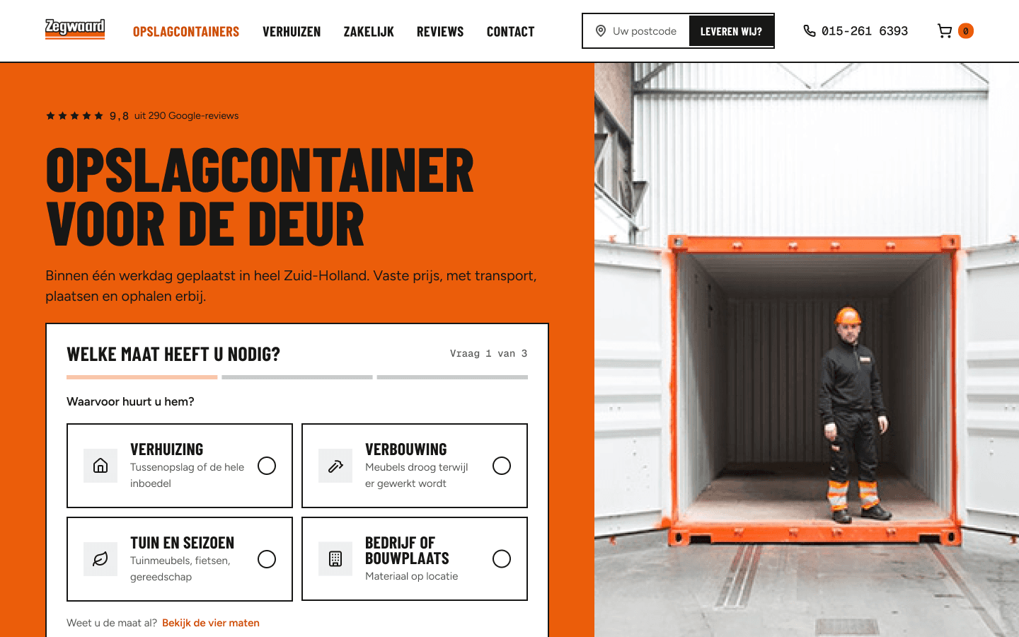 Nieuw ontwerp voor Zegwaard Containerverhuur